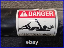 Weasler 14006432 32 PTO Driveline 1-3/8 6 Spline QD x 1-3/8 Round with Pin Hole