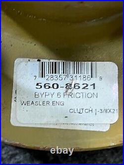 Weasler Eng BYPY 6 Clamp Yoke Friction Clutch 560-8621, 1 3/8-21 SPLINE 13300