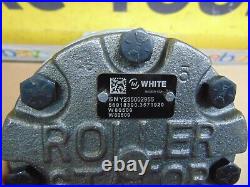 White Drive Hydraulic Roller Stator Motor Spline Shaft W80509 RE Sensor PE444809