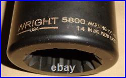 Wright 5800 #5 Spline Drive Impact Universal Joint 14 Spline NEW