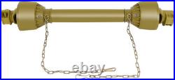 Yellow 27.5-40.55 PTO Shaft, 1-3/8 PTO Drive Shaft 6 Splines Both Ends PTO Dr