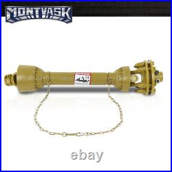 Yellow PTO Shaft PTO Drive Shaft 1-3/8x6 Spline withSlip Clutch T4 31.5-41