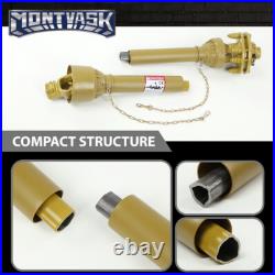 Yellow PTO Shaft PTO Drive Shaft 1-3/8x6 Spline withSlip Clutch T4 31.5-41