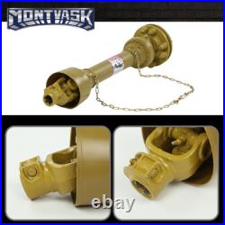 Yellow PTO Shaft PTO Drive Shaft 1-3/8x6 Spline withSlip Clutch T4 31.5-41